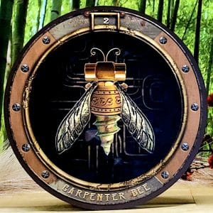 Maxine Gadd's Zoologica Steampunk Oracle Cards - Carpenter Bee