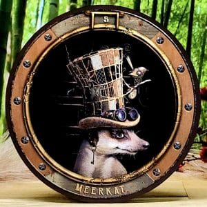 Maxine Gadd's Zoologica Steampunk Oracle Cards - Meerkat