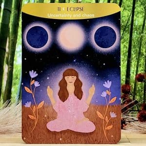 Moon Goddess Oracle Cards by Nicci Garaicoa - Eclipse