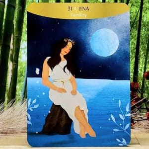 Moon Goddess Oracle Cards by Nicci Garaicoa - Luna