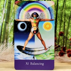 The Sacred She Tarot Deck and Guidebook by Ma Deva Padma - Balancing