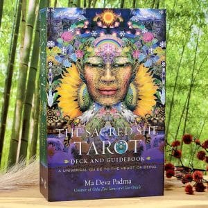 The Sacred She Tarot Deck and Guidebook by Ma Deva Padma - Front Cover