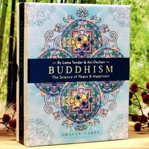 Buddhism Oracle Cards and Guidebook by Lama Tendar & Ani Dechen - Front Cover