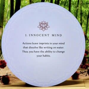 Buddhism Oracle Cards and Guidebook by Lama Tendar & Ani Dechen - Innocent Mind