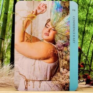 Resurrection Oracle Cards by Jena Dellagrottaglia - Confidence is key