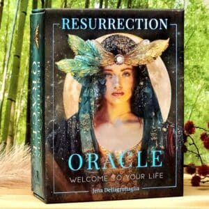 Resurrection Oracle Cards by Jena Dellagrottaglia - Front Cover