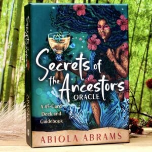 Secrets of the Ancestors Oracle Deck by Abiola Abrams - Front Cover