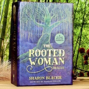 The Rooted Woman Oracle Cards by Sharon Blackie - Front Cover