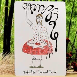 Wyrd Sisters Oracle Cards by Casey Zabala - Spell for personal power