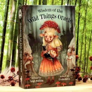 Wisdom of the Wild Things Oracle Cards by Angi Sullins - Front Cover