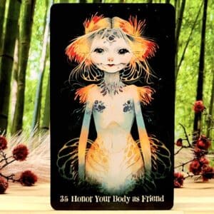 Wisdom of the Wild Things Oracle Cards by Angi Sullins - Honor your body as friend