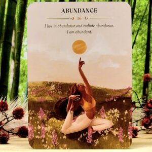 Love and Light Mantra Cards by Ali Oetjen and Marion Piret - Abundance