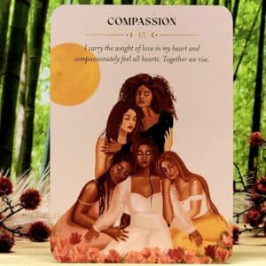 Love and Light Mantra Cards by Ali Oetjen and Marion Piret - Compassion