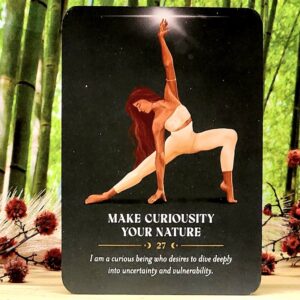 Love and Light Mantra Cards by Ali Oetjen and Marion Piret - Make curiosity your nature