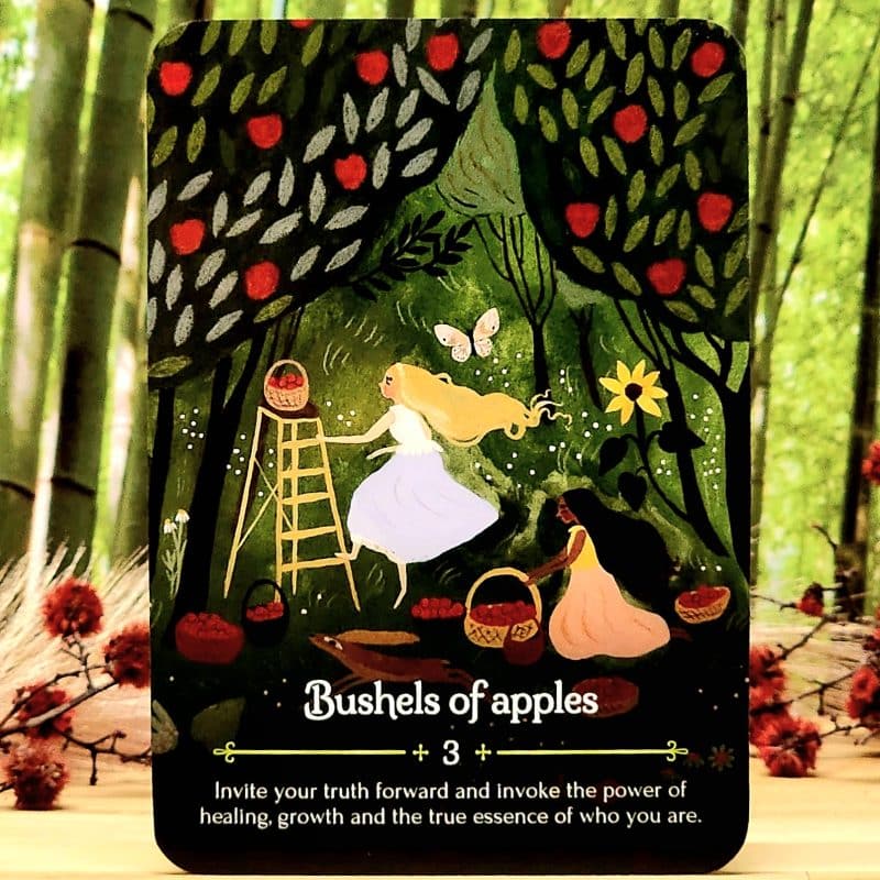 Seasons of the Witch - Lammas Oracle - Bushels of Apples