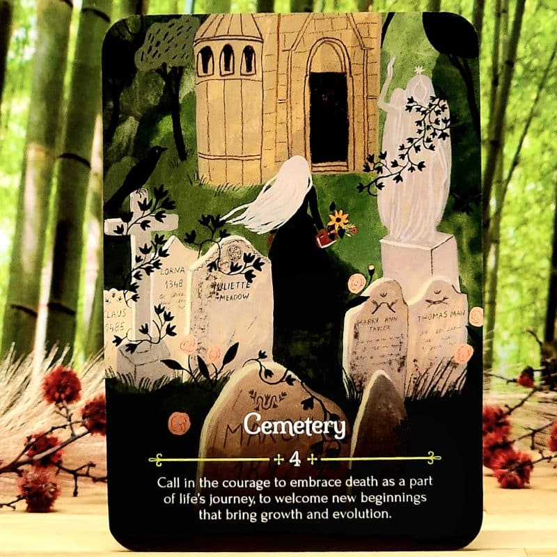 Seasons of the Witch - Lammas Oracle - Cemetery