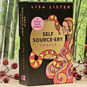 Self Source-ery Oracle Cards by Lisa Lister - Front Cover