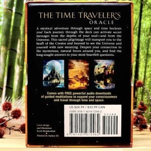 The Time Traveler's Oracle Cards by Denise Linn - Back Cover