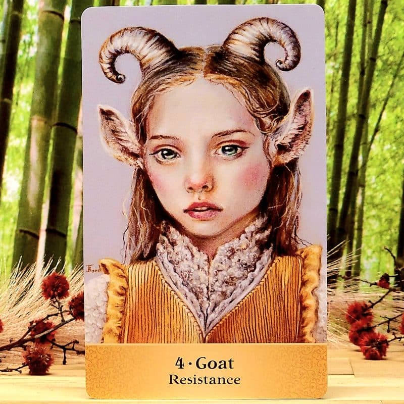 Totem Guardians Oracle Deck -Goat