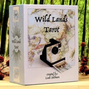 Wild Lands Tarot Cards by Leah Shoman - Front Cover