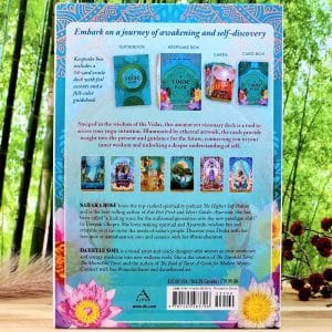 A Yogic Path Oracle Card Deck and Guidebook by Sahara Rose - Back Cover