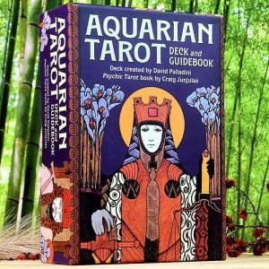 Aquarian Tarot Deck and Guidebook by David Palladini - Front Cover