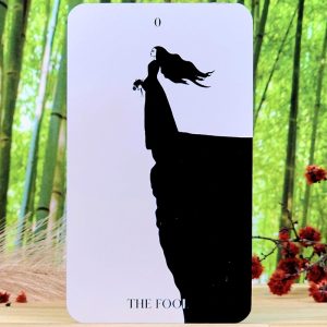 Black Violet Tarot Cards by Heidi Phelps - The Fool