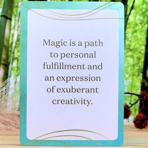 Magic is a path to personal fulfillment