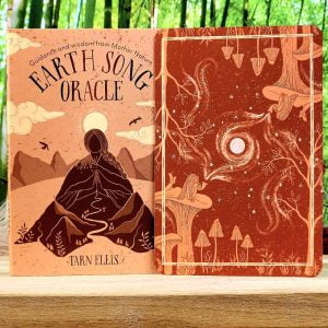 Earth Song Oracle Cards by Tarn Ellis - Guidebook and back of cards