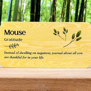 Forest Friends Inspiration Cards by Tijana Lukovic - mouse meaning