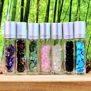 Gemstone Roller Ball Bottles