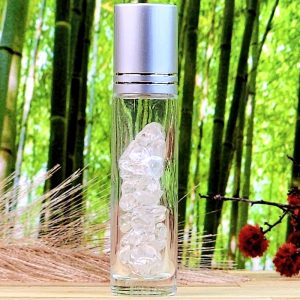 Gemstone Roller Ball Bottles - Clear Quartz