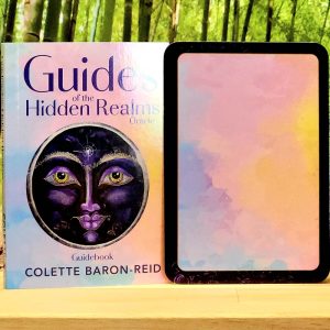 Guides of the Hidden Realms by Colette Baron-Reid - Guidebook and back of cards