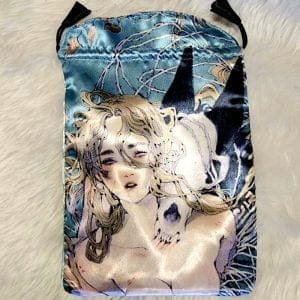 Loputyn Satin Tarot Bag - Front of bag