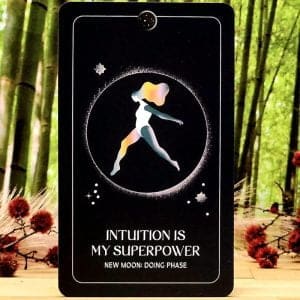 Lunar Abundance Reflection Cards by Ezzie Spencer PhD - Intuition is my superpower