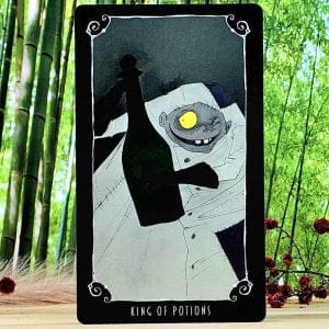 Mega Sized The Nightmare Before Christmas Tarot Cards by Minerva Siegel - King of Potions