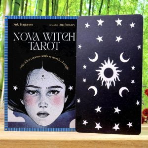 Nova Witch Tarot Cards by Suki Ferguson - Guidebook and back of cards