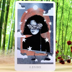 Nova Witch Tarot Cards by Suki Ferguson - Justice