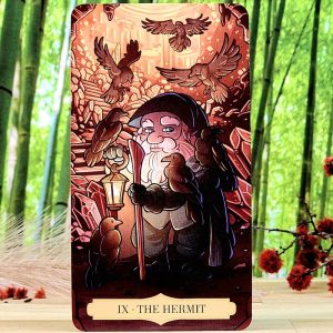 Once Upon a Time Tarot by Ilaria Fossi - The Hermit