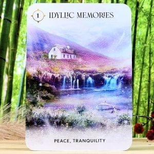 Past-Life Energy Oracle Cards - Idyllic memories