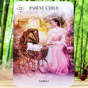 Past-Life Energy Oracle Cards - Parent Child