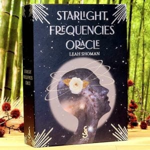 Starlight Frequencies Oracle Cards by Leah Shoman -Front Cover