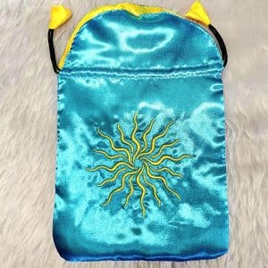 Sunlight Satin Tarot Bag - Front of bag