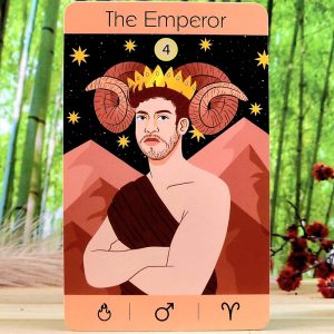 Tarotscopes - Astrology, numerology and the tarot by Kerry Ward - The Emperor