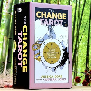 The Change Tarot Cards and Guidebook by Jessica Dore - Front Cover