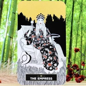 The Change Tarot Cards and Guidebook by Jessica Dore - The Empress