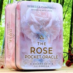 The Rose Pocket Oracle Cards by Rebecca Campbell - Front Cover