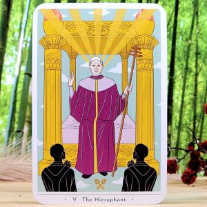 True Heart Intuitive Tarot Deck by Rachel True - The Hierophant