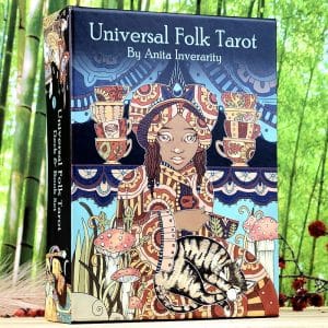 Universal Folk Tarot Cards by Anita Inverarity - Front Cover