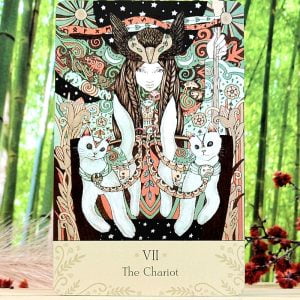 Universal Folk Tarot Cards by Anita Inverarity - The Chariot